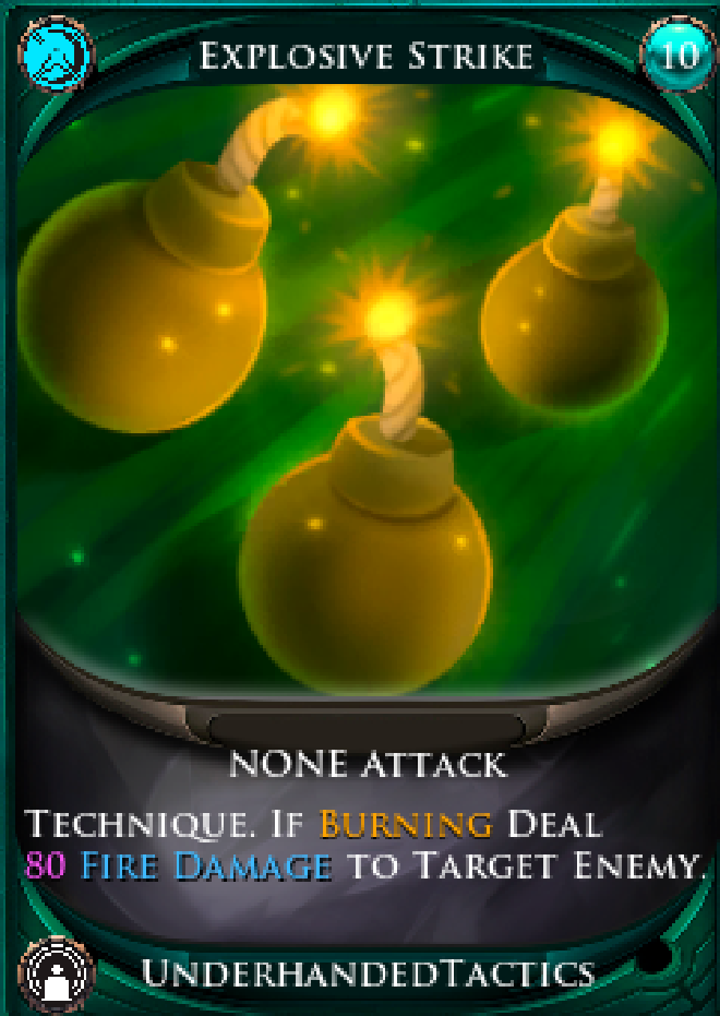 Explosive Strike Ability