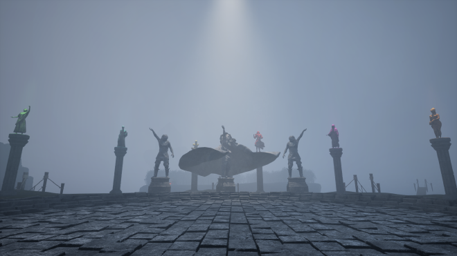 3 bearers statue png